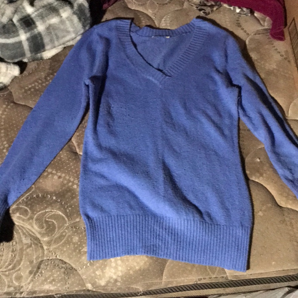 Soft light blue sweater